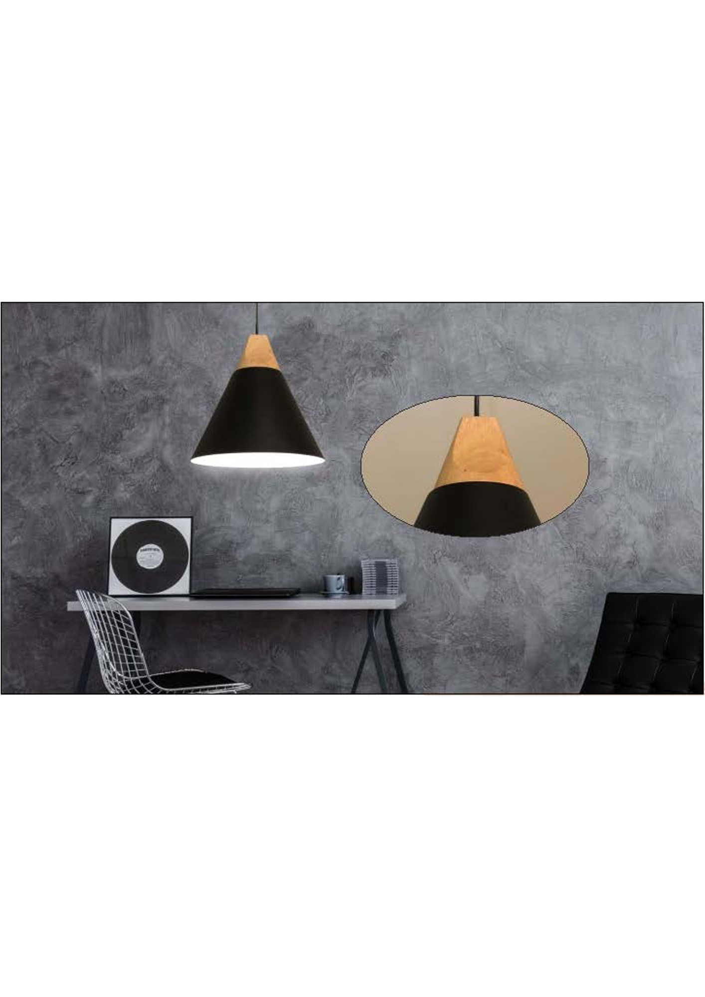 Beyond Lights - Wood Pendant Lamp- GL